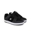 Skateschuh DC SHOES "Manteca 4 S", Gr. 13(47), grau (grau, schwarz, weiß), 53.02% Leder, 46.98% Synthetikmaterial, Schuhe