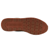 Sneaker K-SWISS "VISTA RUNNER T", Gr. 43, grape leaf, burnt olive, crème brulee, snow weiß, Textil, Leder, sportlich, Schuhe