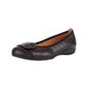 Ballerina GABOR "Gabor Ballerinas Nappaleder", Damen, Gr. 38, schwarz, Nappaleder, casual, Schuhe
