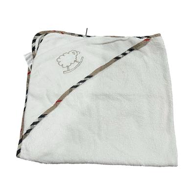 Burberry Bath | Burberry Baby Sheep Terry Cloth Bath Towel | Color: Tan/White | Size: Os