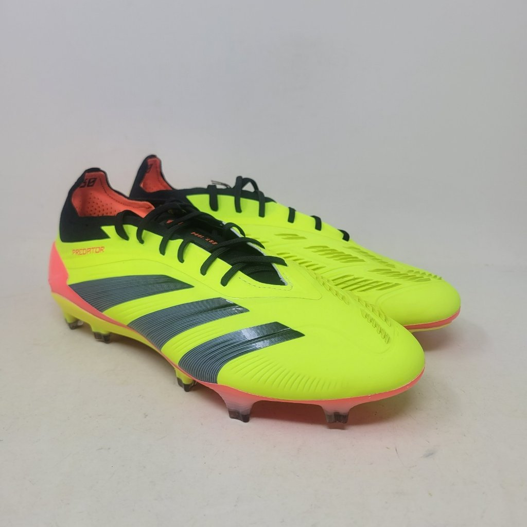 Adidas Shoes | Adidas Predator Elite Fg Soccer Futbol Cleats Men's Size 6 If5441 | Color: Black/Yellow | Size: 6