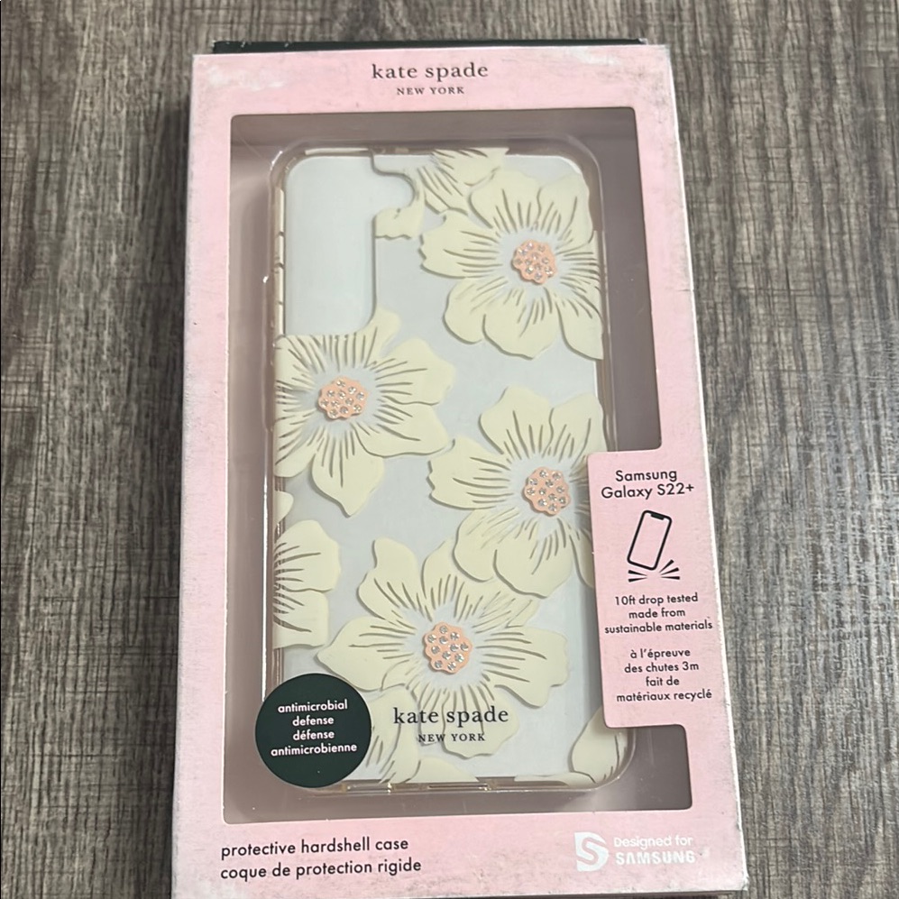 Kate Spade Cell Phones & Accessories | Kate Spade Cream Floral Phone Case For Modern Smartphones | Color: Cream | Size: Os
