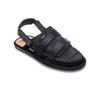 Sandale QUIKSILVER "After Session Mule", Gr. 10(43), schwarz, Obermaterial: Textil, Leder, Reißverschluss u2013 Futter: Textil u2013 Laufsohle: Gummi, Schuhe