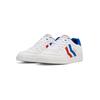 Sneaker HUMMEL "HANDBALL PERFEKT", Gr. 45, weiß, navy, rot, Synthetik, sportlich, Schuhe