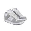 Sneaker DC SHOES "Manteca 4 Mid", Gr. 7,5(38,5), grau (grau, weiß), 59.27% Leder, 40.73% Synthetikmaterial, Schuhe