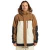 Snowboardjacke DC SHOES "Defiant 10K", Herren, Gr. M, beige (oatmeal), 100% Polyester, Jacken