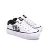 Sneaker DC SHOES "Chelsea Platform", Gr. 8(39), schwarz-weiß (weiß, schwarz), 55.1% Leder, 44.9% Synthetikmaterial, Schuhe