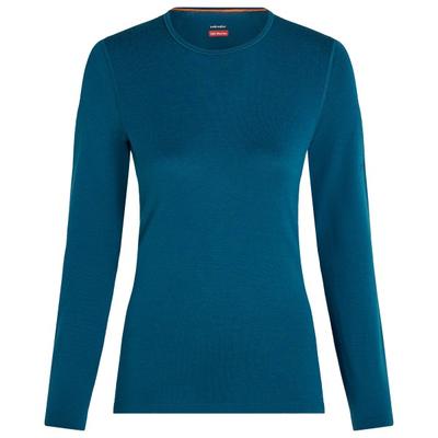 Icebreaker - Women's 260 Tech L/S Crewe - Merinounterwäsche Gr M blau Image