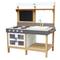 Cucina da gioco con 17 accessori, legno FSC, 50x115x120 cm