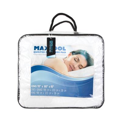 Arkwright Home CoolMax Mattress Pad King White (P-MP-COOLMAX-KG) 1/EA Mattress Pads