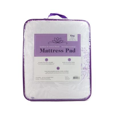 Arkwright Home Lavender Scented Mattress Pad Queen White (P-MP-LAV-QN) 1/EA Mattress Pads