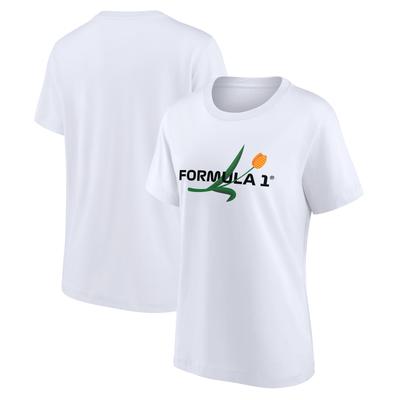 Formel 1 Niederlande GP Hometown Grafik T-Shirt – Weiß – Damen Image