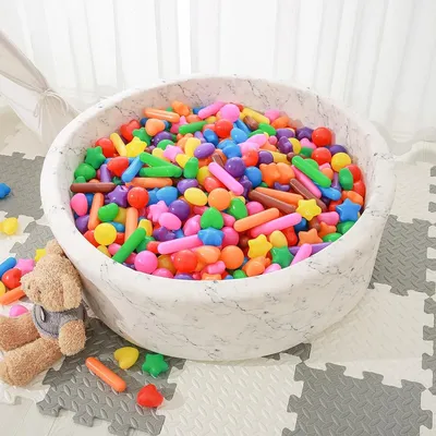 Pack of 50 Colorful Ball Pit Balls for Kids Crush Proof Plastic Balls for Toddler Ball Pit Play Tent Tunnels Baby Pool Water Toy