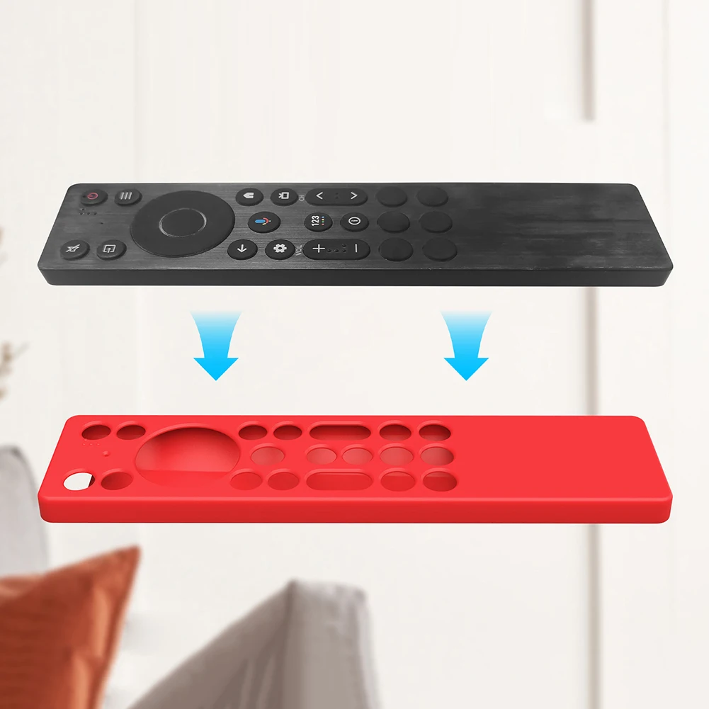 Für TCL RC923A/RC813A Silikon Fernbedienung Fall Anti-Slip Schutzhülle Anti-Scratch Fernsehen RC Shell TV liefert Werkzeug Image