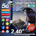 5G/4G Full Network Astuto Della Vigilanza 2.40 pollici Grande Schermo HD Videochiamata 8GB + 128GB di RAM 2100mAh Google Play WIFI GPS Sim Card Smartwatch