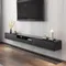 Meuble TV mural minimaliste moderne, meuble suspendu nordique pour un meuble TV suspendu Simple, Center de divertissement rétro