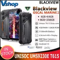 Blackview OSCAL Marine 2 Telefono robusto 8 GB + 256 GB 4 GB + 64 GB 11000 mAh Batteria 6,56 "HD + Display Unisoc T61 Android 15 Smartphone NFC