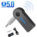Adattatore ricetrasmettitore wireless Bluetooth 5.0 2 in 1 3.5 Car Music Audio AUX Ricevitore Bluetooth per auto Adattatore Bluetooth per PC portatile