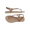 Havaianas Damen Sandale, Gr. 41, gold, kein Etikett