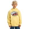 Kapuzensweatshirt DC SHOES "Tire Fire", Kinder, Gr. 12(148-156cm), gelb (dusky citron), 55% Baumwolle, 25% Baumwolle, 20% Polyester, Langarm, Sweatshirts