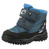 Winterboots SUPERFIT "HUSKY WMS: Mittel", Kinder, Gr. 24, blaugrau, schwarz, Polyester, Textil, casual, Schuhe, Snowboots mit wasserdichtem GORE TEX, Größenschablone zum Download
