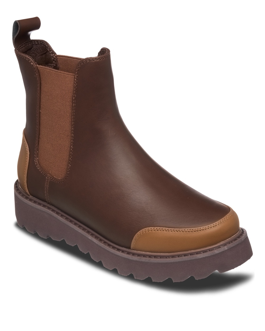 Stiefel ROXY "IdalieP748", Damen, Gr. 6(36), braun (tan, braun), Obermaterial: 87% PU / 13% Polyester, Futter: 100% Polyester, Laufsohle: 100% EVA, Schuhe Stiefel