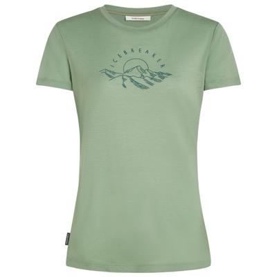Icebreaker - Women's Merino 150 Tech Lite S/S Sunrise Summit - Merinoshirt Gr XL grün Image