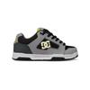 Sneaker DC SHOES "DC Coiler", Gr. 10,5(44), grau (grau, grau, schwarz), 42.52% Leder, 34.74% Synthetikmaterial, 22.74% Polyester, Schuhe