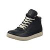 Schnürstiefelette HUSH PUPPIES "Hush Puppies Stiefelette Leder", Damen, Gr. 39, blau (navy), Leder, casual, Schuhe
