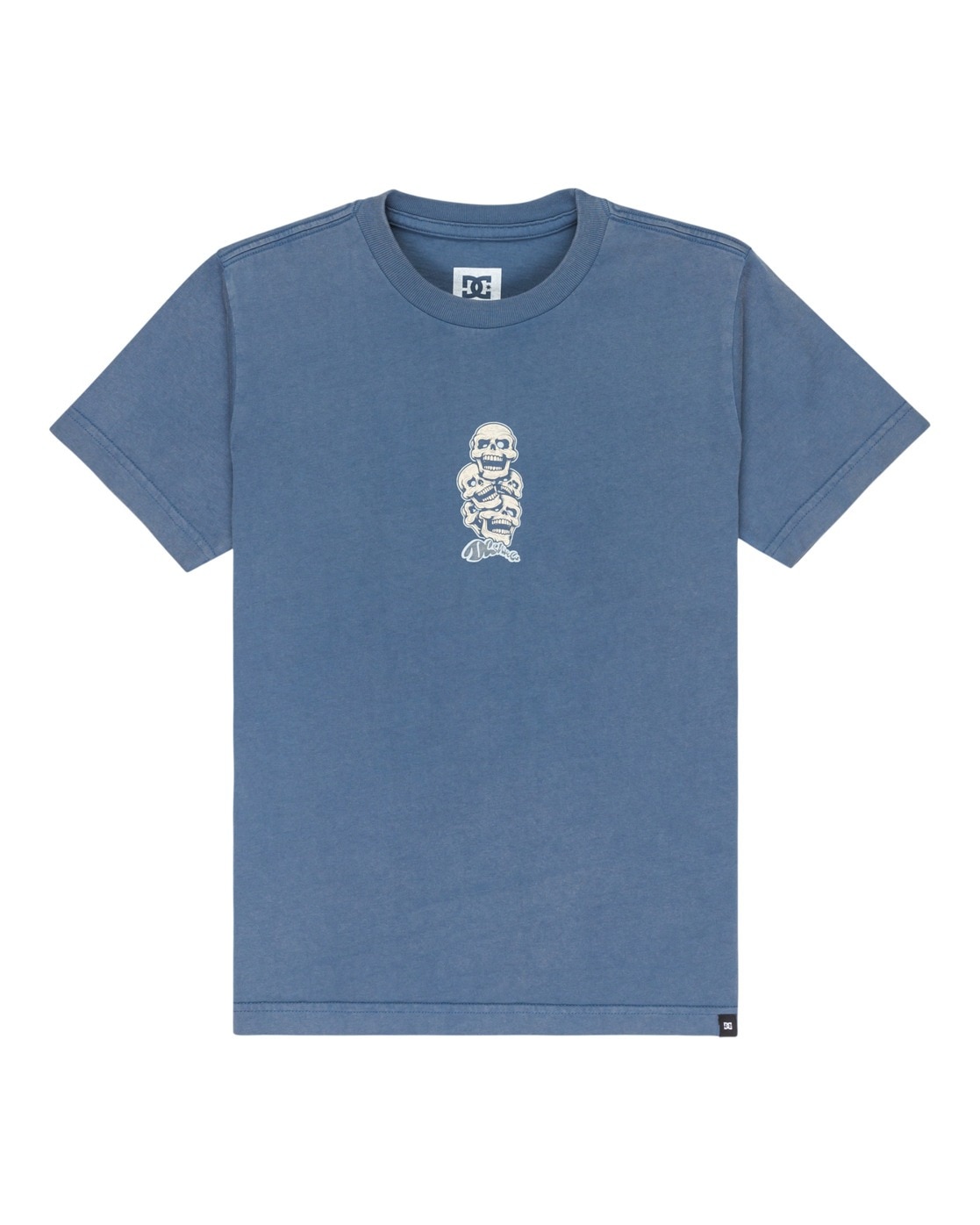 T-Shirt DC SHOES "Laugh Stack", Jungen, Gr. 16(165-172cm), grün (bronze grün), 75% Baumwolle, 25% Baumwolle, Shirts T-Shirt