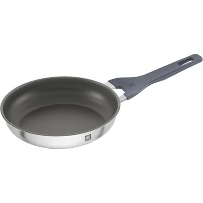 Bratpfanne ZWILLING "Simplify", grau (silberfarben, grau), Ø:20cm, Pfannen, Keramikbeschichtung, Stay-Cool-Griffe, Sandwichboden Image