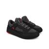 Sneaker DC SHOES "DC Metric", Gr. 11,5(45), rot (grau, grau, rot), 45.88% Leder, 32.94% Synthetikmaterial, 21.18% Polyester, Schuhe