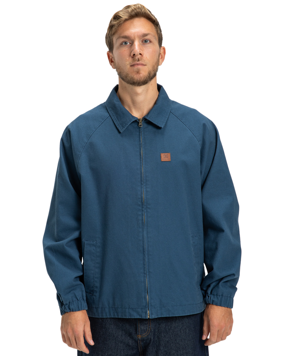 Blusenjacke DC SHOES "Framed", Herren, Gr. S, schwarz denim, Obermaterial: 70% Baumwolle, 30% Baumwolle;, Jacken Blusenjacke