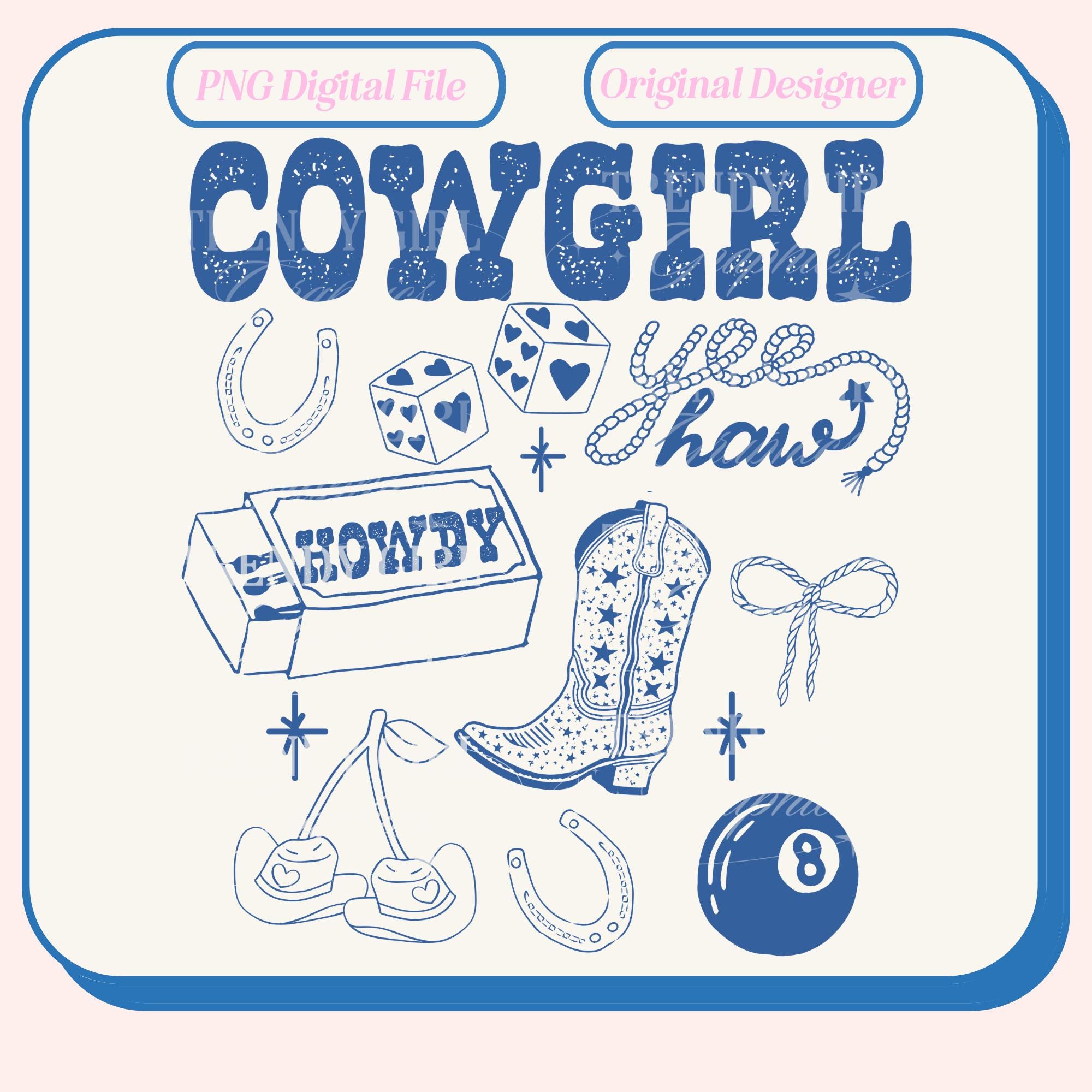 Cowgirl png, Carnet d'allumettes, Texas png, Boîte d'allumettes Western, Hello png Western Summer png Country Tshirt Design Western PNG Country png, C