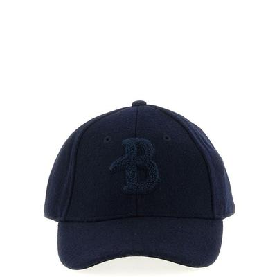 Terry Logo Cap Hats Blue