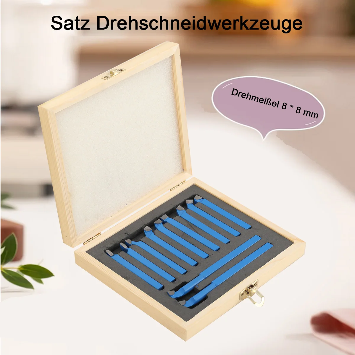 Outil de tournage en carbure, outils de tour, soudage à pointe en carbure, fraisage, coupe, ensemble d'outils de tournage, outil de rainurage 8x8mm