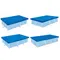 Couverture de piscine rectangulaire imperméable PE pliable couverture de piscine gonflable pour piscine au sol couverture de piscine familiale pataugeoire extérieure