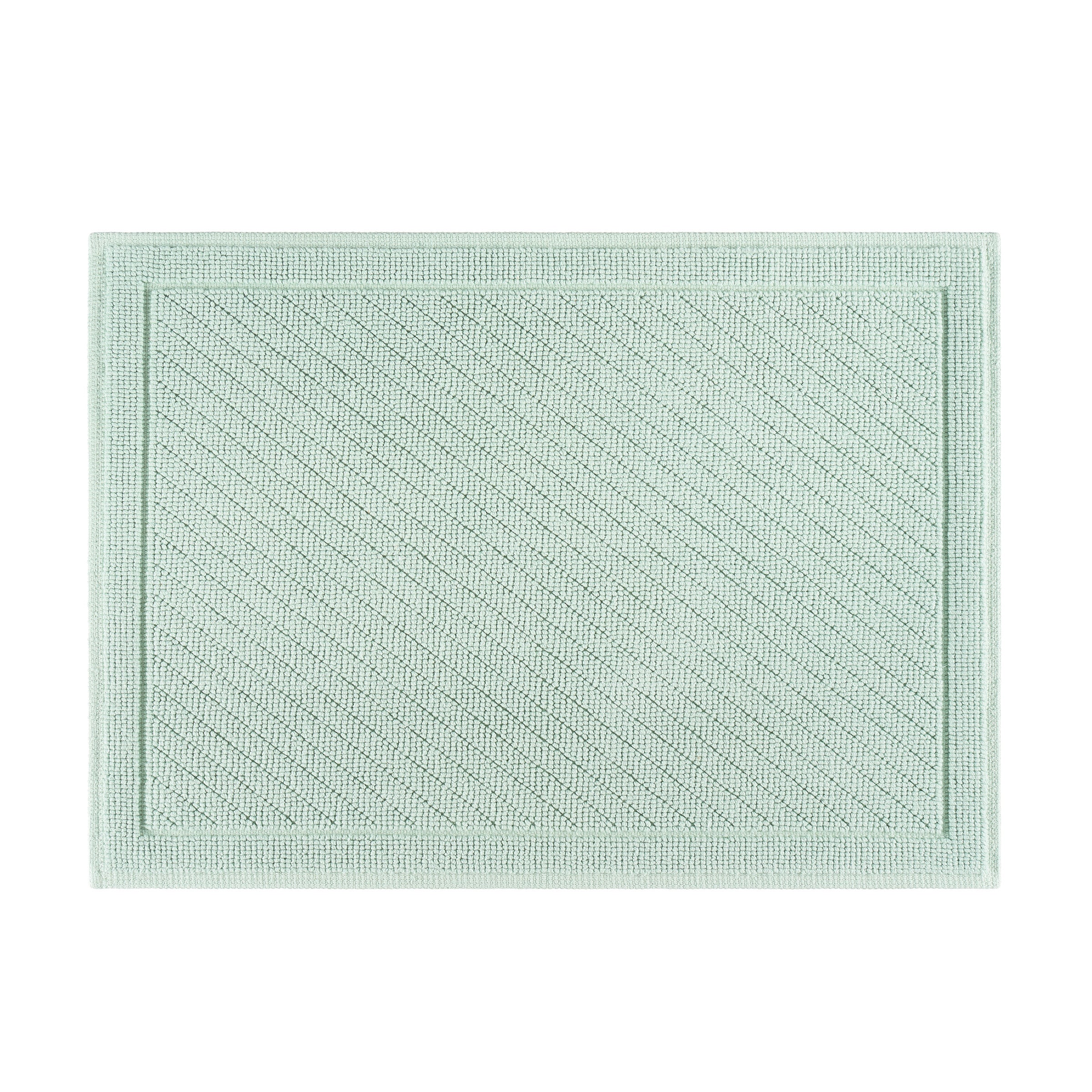 Arkwright Home Cotton Bath Rug 17x24 Silt Green (P-HH-BM-1724-GR)