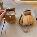 Custodia protettiva per Airpods Pro2protective Cartoon 3D Water Hog Bara per Apple Wireless Bluetooth 3a generazione Pro2 Custodia per auricolari Audio portatile