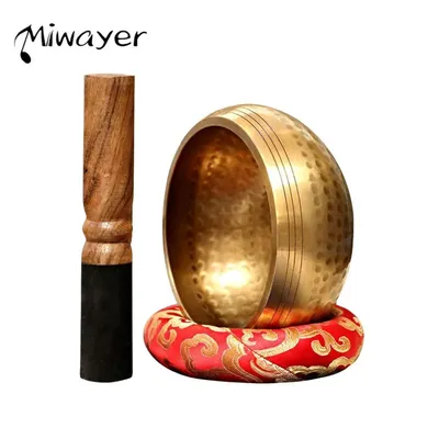 Buddha sound bowl Music Yoga Copper Sound Therapy Religious Supplies Tibetan Singing
