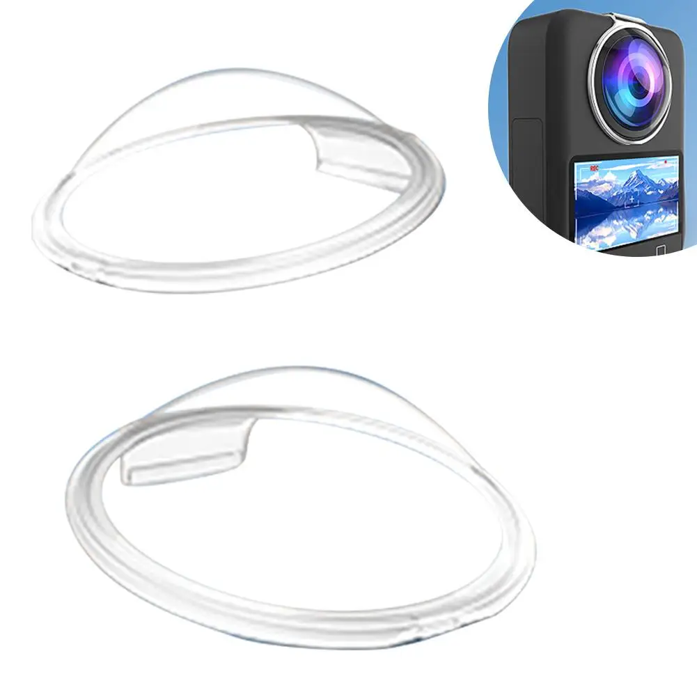 für DJI OSMO 360-Objektivschutz, nahtlose Passform, PC-Material, Antireflexionsbeschichtung, kratzfeste, wasserdichte, gehärtete Beschichtung Image
