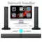 YOUXIU 20W Altoparlante Bluetooth senza fili Subwoofer Stereo Surround Sistema Home Theatre Combinazione staccabile Altoparlante a barra per TV/PC