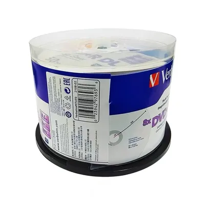 Wholesale 5 discs Authentic VerBrand Grade A 8.5 GB Blank Printable DVD+R DL Disc