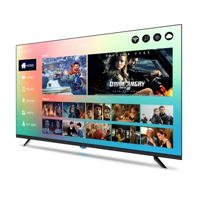 Frameless 43 50 55 60 65 70 75 80 ultra high definition TV