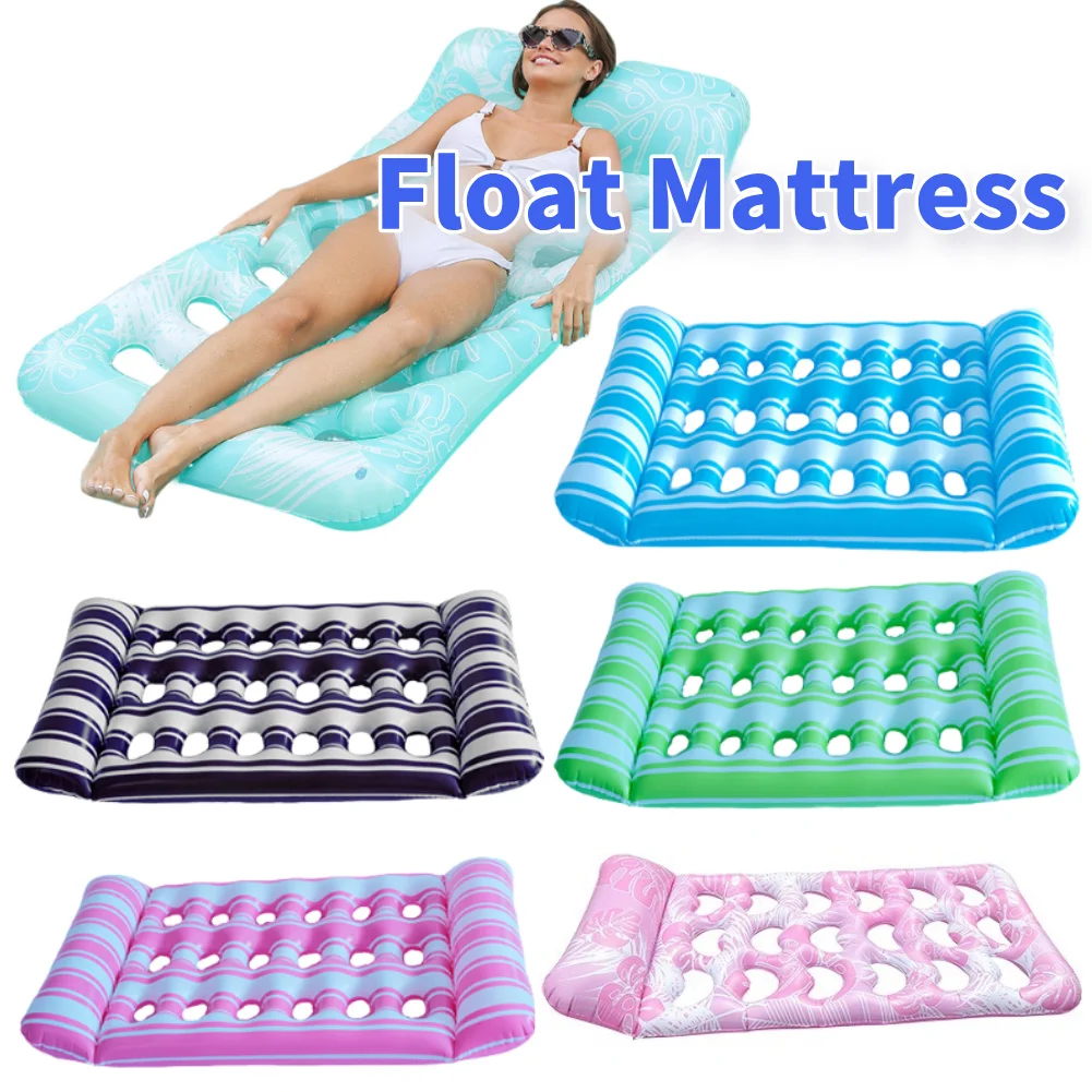 Hängematte Liege Stuhl Tragbare Aufblasbare Wasser Schlafen Bett Faltbare Schwimmende Liege Luft Matratze Outdoor Schwimmen