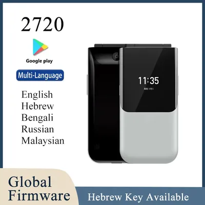 2720 4G Phone made in Finland CPU Qualcomm Snapdragon 205 Battery capacity 1500mAh unlocked used phone