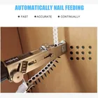 Pistola per rivetti elettrica Vite automatica Adattatore per rivettatura a catena per chiodi Cacciavite autofilettante Pistole per chiodi Accessori per utensili per la lavorazione del legno