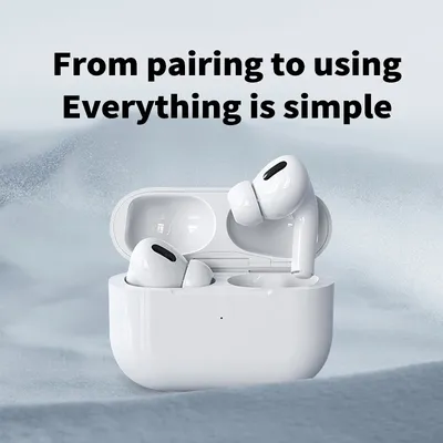 Air Pod Wireless Bluetooth Headset Fake AirPods TWS 5.3 Long Range Touch Control In-Ear Hi-Fi Stereo Ohrhörer für iPhone/Xiaomi Image