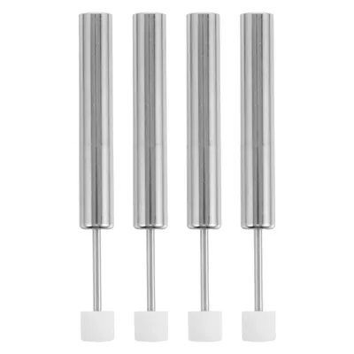 4pcs Trash Can Damper Hydraulic Soft-close Kitchen Garbage Lid Mechanism Replacement Dampers for Cans Classification Trash Can