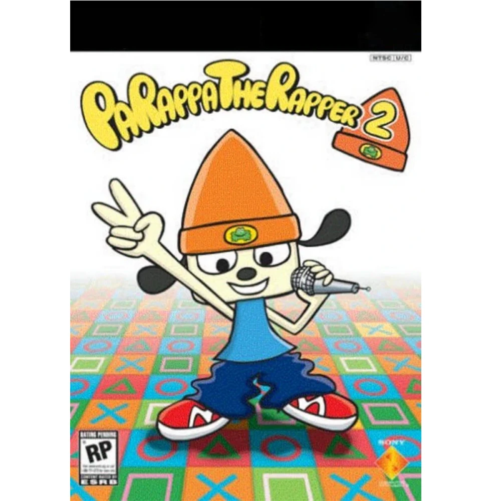 PS2 Parappa the Rapper 2 Copy Game Disc Unlock Modded Console Station 2 Retro Optical Driver Retro Video Game